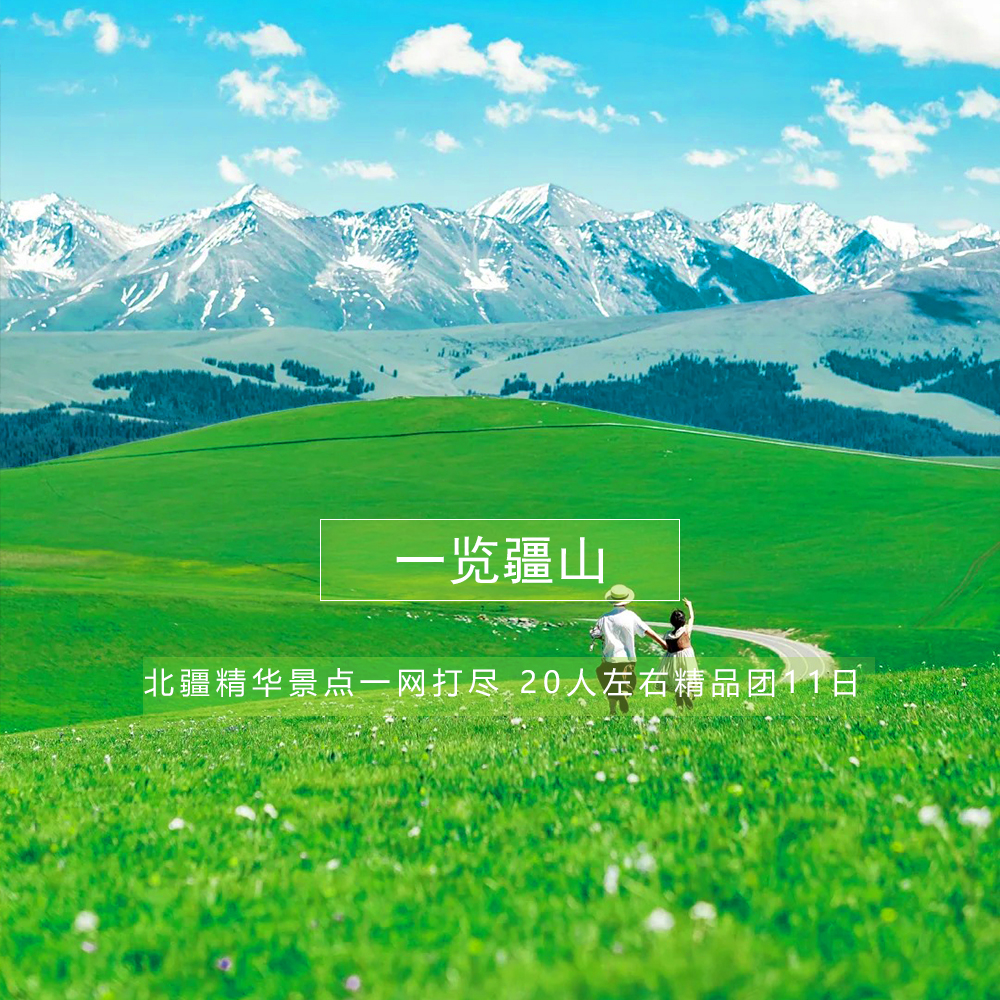 【一览疆山11日】(乌鲁木齐起止) 疆内段飞机(单飞) 2+1豪华大巴